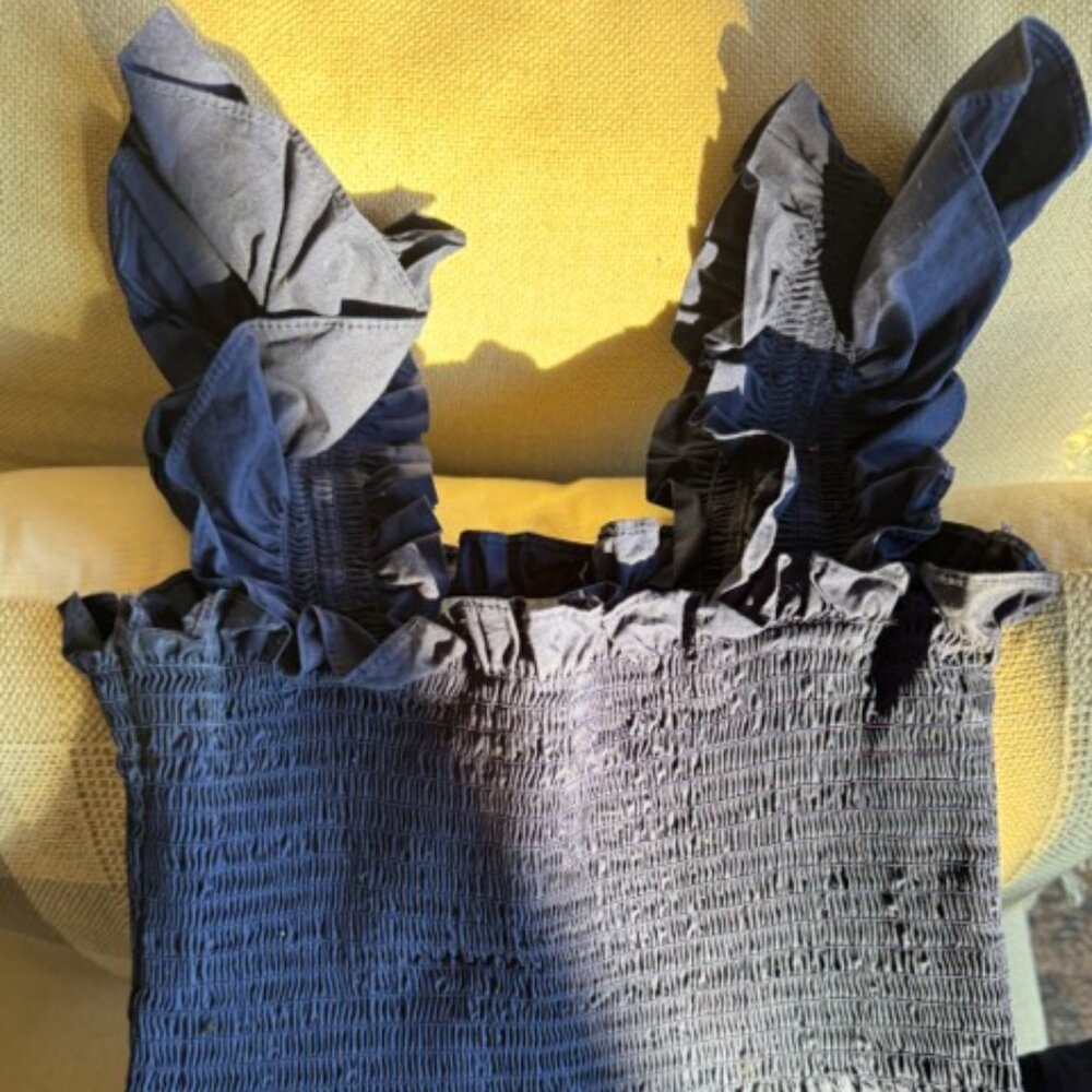 Hill House Navy Midi Dress